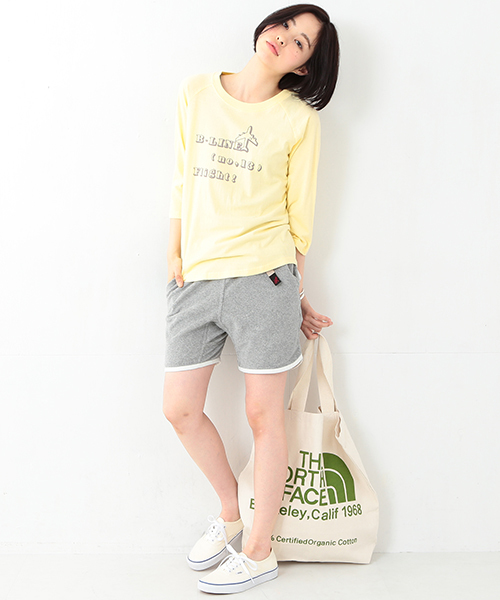 Gramicci（グラミチ）の「GRAMICCI / パイル ショーツ （その他パンツ・レディース・グレー/ネイビー・ONE SIZE）」の19枚目の写真