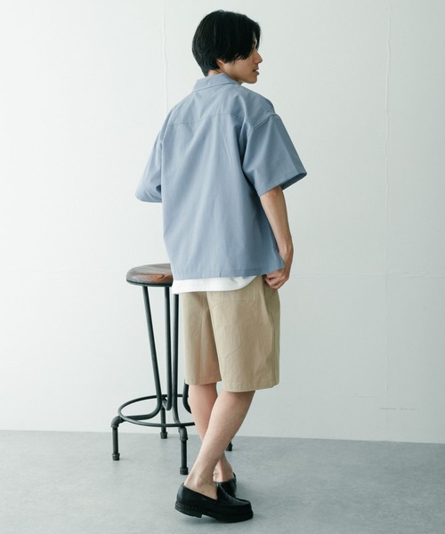 ITEMS URBANRESEARCH(アイテムズ アーバンリサーチ)の「コットンchino ワイドショートパンツ(その他パンツ・メンズ・ブラック/ベージュ/グレー・MEDIUM/LARGE)」の20枚目の写真