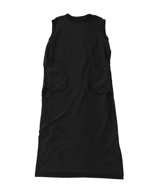 JOURNAL STANDARD（ジャーナルスタンダード）の「【＆FUNCTION】COOL MAX天竺ワンピース（ワンピース・レディース・ホワイト/ブラック/グリーン・FREE）」の14枚目の写真