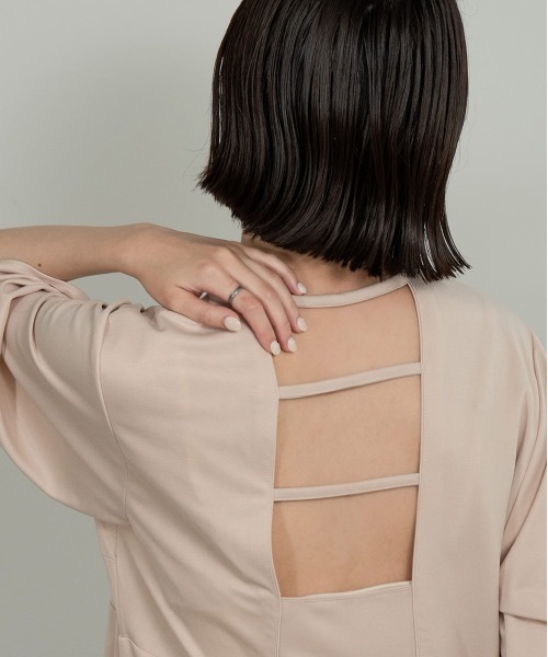 lawgy（ラウジー）の「back open soft touch op（ワンピース）」 - WEAR