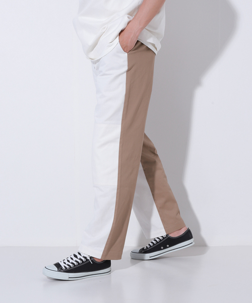 Oriens JOURNAL STANDARD(オリエンス ジャーナルスタンダード)の「Sams Work Pants(チノパンツ・メンズ・ホワイト系その他/グリーン系その他/ダークブルー・MEDIUM/LARGE)」の1枚目の写真