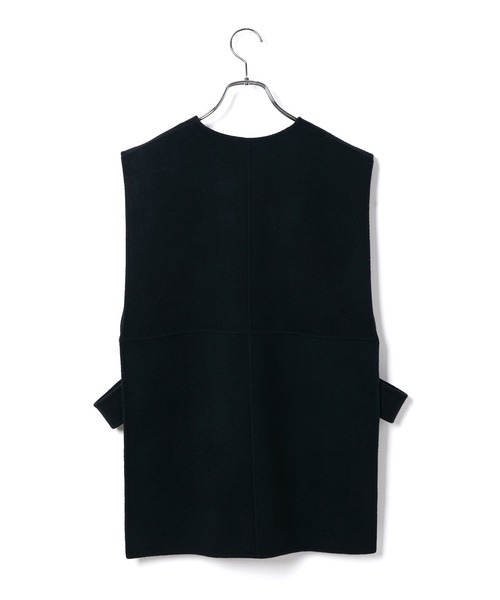 ADAM ET ROPE'（アダムエロペ）の「Super140'sリバージレ（その他アウター・レディース・ブラック/キャメル・FREE）」の12枚目の写真