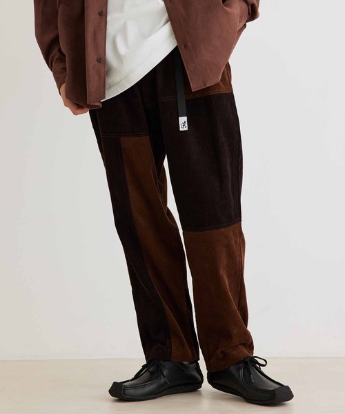 Gramicci(グラミチ)の「【GRAMICCI】別注 CRAZY 8W CORDUROY WIDE TAPERED(その他パンツ・メンズ・ダークブラウン/ネイビー・S/M/L/XL)」の4枚目の写真