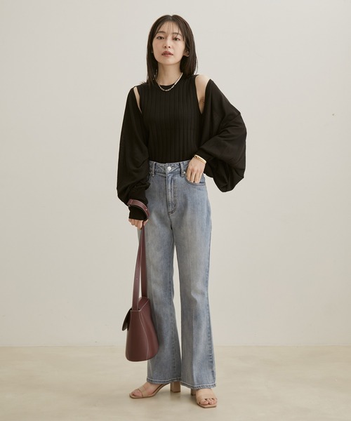 VIS（ビス）の「ボレロアンサンブル（アンサンブル・レディース・ブラック/ブラウン系その他2・FREE）」の15枚目の写真