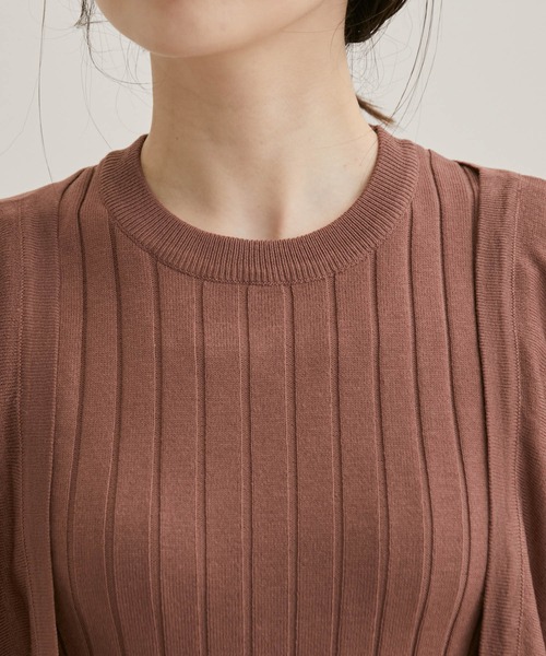 VIS（ビス）の「ボレロアンサンブル（アンサンブル・レディース・ブラック/ブラウン系その他2・FREE）」の4枚目の写真