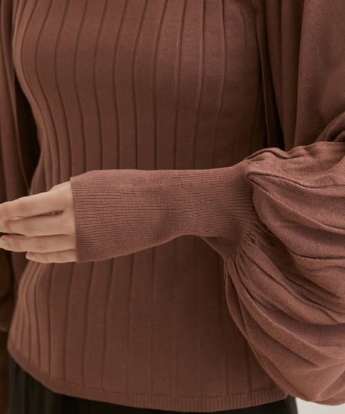 VIS（ビス）の「ボレロアンサンブル（アンサンブル・レディース・ブラック/ブラウン系その他2・FREE）」の6枚目の写真