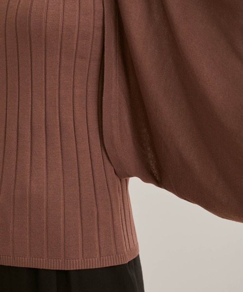 VIS（ビス）の「ボレロアンサンブル（アンサンブル・レディース・ブラック/ブラウン系その他2・FREE）」の7枚目の写真