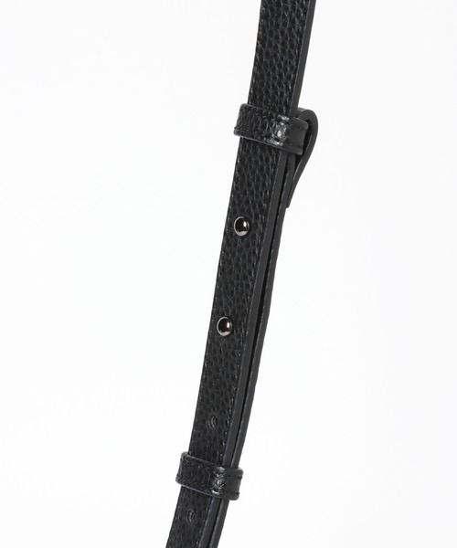 PAGEBOY（ページボーイ）の「ビンテージチェーンBAG（ショルダーバッグ・レディース・ブラック/オフホワイト・FREE）」の12枚目の写真