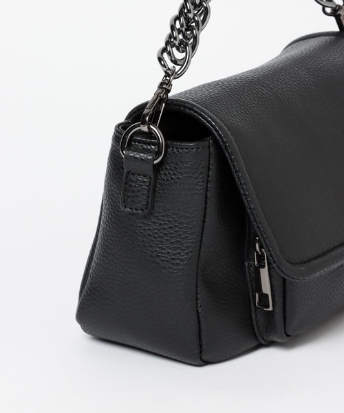 PAGEBOY（ページボーイ）の「ビンテージチェーンBAG（ショルダーバッグ・レディース・ブラック/オフホワイト・FREE）」の10枚目の写真