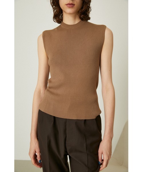 RIM.ARK（リムアーク）の「Basic nosleeve knit（ニット