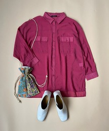 ☆ マストハブアイテム。シアBIGーシャツ　341003