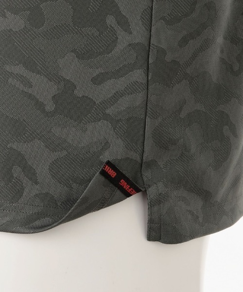 BRIEFING（ブリーフィング）の「【ブリーフィングゴルフ】MENS CAMO JQ POLO/メンズカモJQポロ（ポロシャツ・メンズ・ホワイト/ブラック/ネイビー/オリーブ/チャコールグレー・M/L/XL/S）」の12枚目の写真