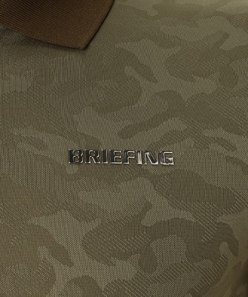 BRIEFING（ブリーフィング）の「【ブリーフィングゴルフ】MENS CAMO JQ POLO/メンズカモJQポロ（ポロシャツ・メンズ・ホワイト/ブラック/ネイビー/オリーブ/チャコールグレー・M/L/XL/S）」の18枚目の写真