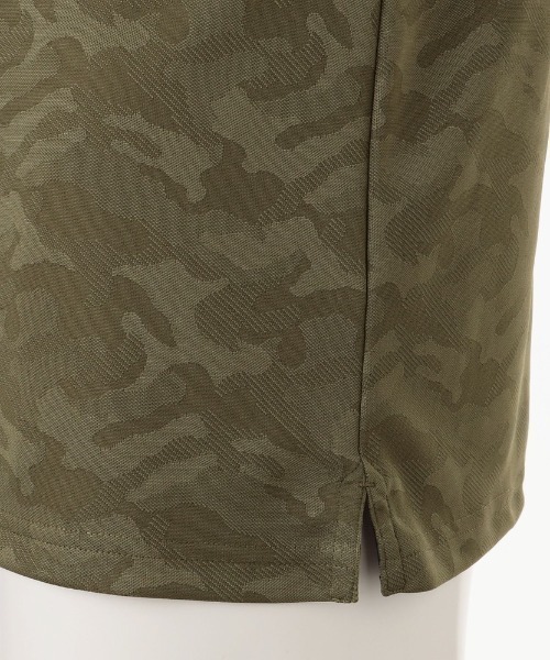 BRIEFING（ブリーフィング）の「【ブリーフィングゴルフ】MENS CAMO JQ POLO/メンズカモJQポロ（ポロシャツ・メンズ・ホワイト/ブラック/ネイビー/オリーブ/チャコールグレー・M/L/XL/S）」の20枚目の写真