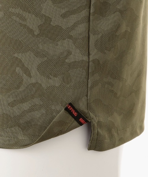 BRIEFING（ブリーフィング）の「【ブリーフィングゴルフ】MENS CAMO JQ POLO/メンズカモJQポロ（ポロシャツ・メンズ・ホワイト/ブラック/ネイビー/オリーブ/チャコールグレー・M/L/XL/S）」の21枚目の写真