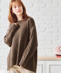 acro | ケーブルニット/AC1458(ニット/セーター)