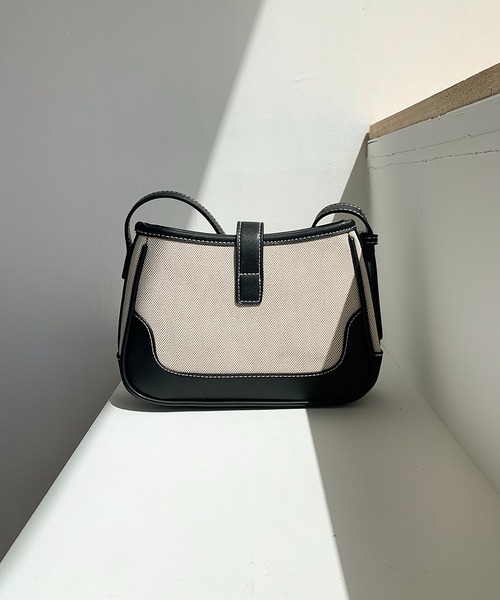 cream creme(クリームクレーム)の「コットンリネントートバッグ(ショルダーバッグ・レディース・ブラック/ブラウン/キャメル・FREE)」の22枚目の写真