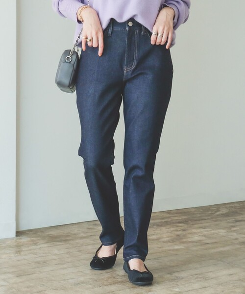 Healthy denim(ヘルシーデニム)の「Healthy Denim × B:MING by BEAMS / 別注 SUGER デニム(デニムパンツ・レディース・ブラック/ブルー/ブルー系その他・24inch/25inch/23inch/22inch)」の3枚目の写真