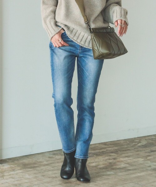 Healthy denim(ヘルシーデニム)の「Healthy Denim × B:MING by BEAMS / 別注 SUGER デニム(デニムパンツ・レディース・ブラック/ブルー/ブルー系その他・24inch/25inch/23inch/22inch)」の7枚目の写真