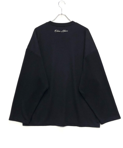 Beno(ビーノ)の「ストレッチダンボール アートグラフィック ロンTEE(Tシャツ/カットソー・メンズ・ブラック/ホワイト/ライトグレー・M/L)」の4枚目の写真