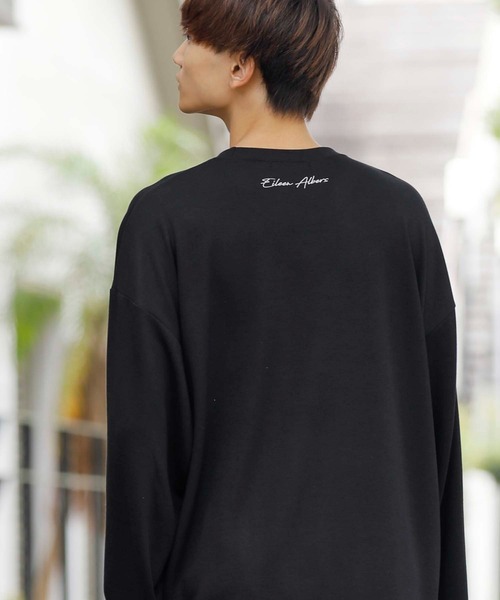 Beno(ビーノ)の「ストレッチダンボール アートグラフィック ロンTEE(Tシャツ/カットソー・メンズ・ブラック/ホワイト/ライトグレー・M/L)」の19枚目の写真