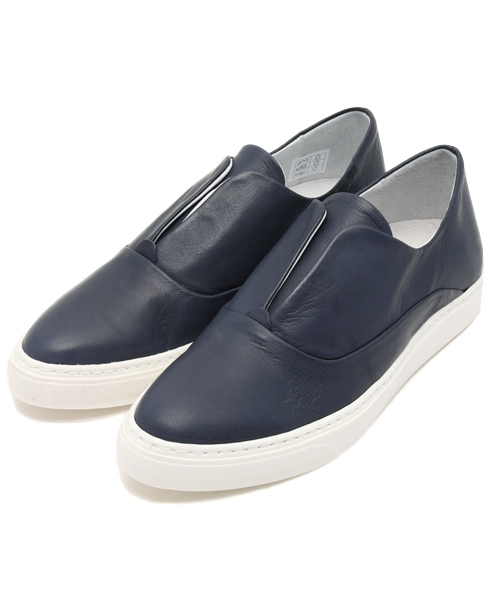 ROSE BUD（ローズバッド）の「（EXTRA XIII）【カタログ掲載】IRIS NIPPON/VANILLA　SLIP ON SNEAKER[スリッポン]（スリッポン・レディース・ホワイト/ネイビー/シルバー系その他・36/37/38/39）」の2枚目の写真