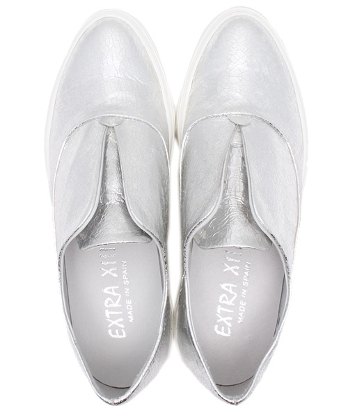 ROSE BUD（ローズバッド）の「（EXTRA XIII）【カタログ掲載】IRIS NIPPON/VANILLA　SLIP ON SNEAKER[スリッポン]（スリッポン・レディース・ホワイト/ネイビー/シルバー系その他・36/37/38/39）」の8枚目の写真