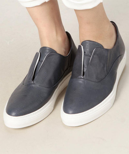 ROSE BUD（ローズバッド）の「（EXTRA XIII）【カタログ掲載】IRIS NIPPON/VANILLA　SLIP ON SNEAKER[スリッポン]（スリッポン・レディース・ホワイト/ネイビー/シルバー系その他・36/37/38/39）」の13枚目の写真
