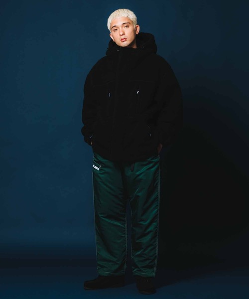 XLARGE(エクストララージ)の「BOA FLEECE ZIP-UP JACKET(ブルゾン・メンズ・マルチ/オリーブ/ブラック/チャコール・S/M/XL/L)」の12枚目の写真