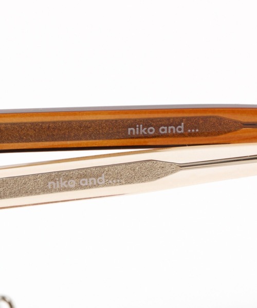 niko and...（ニコアンド）の「オリジナルクラウンパントだて眼鏡＆サングラス（メガネ・レディース・ベージュ/ブラウン/ブラック・FREE）」の15枚目の写真