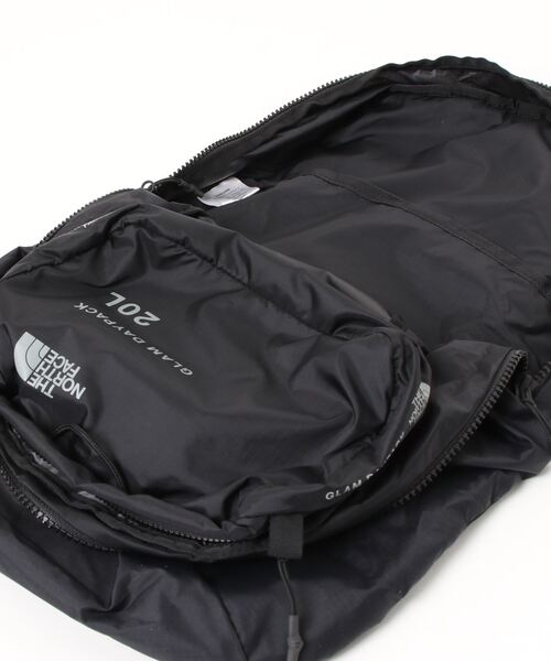 THE NORTH FACE(ザノースフェイス)の「【THE NORTH FACE/ザ ノースフェイス】 Glam Daypack(バックパック/リュック・メンズ・ブラック/ウッド・FREE)」の7枚目の写真