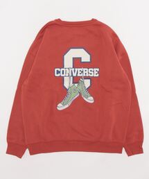 CONVERSE | 【CONVERSE/コンバース】裏起毛 ワンポイントブランドロゴ　バックプリント　スウェット　トレーナー(スウェット)