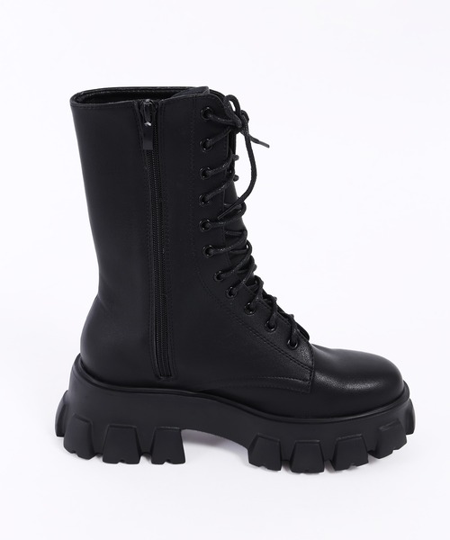 WC（ダブル シー）の「デザインソールブーツ（ブーツ・レディース・ホワイト/ブラック・SMALL/MEDIUM）」の4枚目の写真