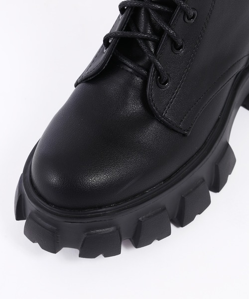 WC（ダブル シー）の「デザインソールブーツ（ブーツ・レディース・ホワイト/ブラック・SMALL/MEDIUM）」の8枚目の写真