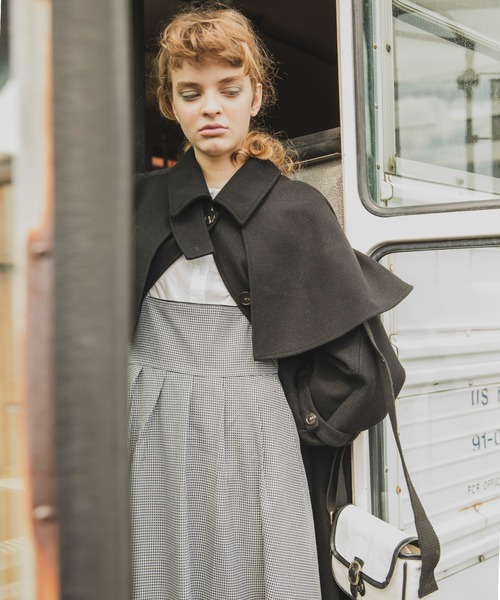 forksy.】チェック柄配色キャミワンピース forksy.│MONO-MART