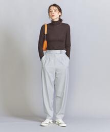 BEAUTY&YOUTH UNITED ARROWS | レーヨンポリエステル カーブパンツ -ウォッシャブル-(その他パンツ)