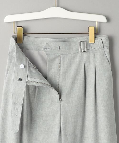 BEAUTY&YOUTH UNITED ARROWS（ビューティーアンドユースユナイテッドアローズ）の「レーヨンポリエステル カーブパンツ -ウォッシャブル-（その他パンツ・レディース・ライトグレー/ホワイト/ブラック・M/S）」の18枚目の写真