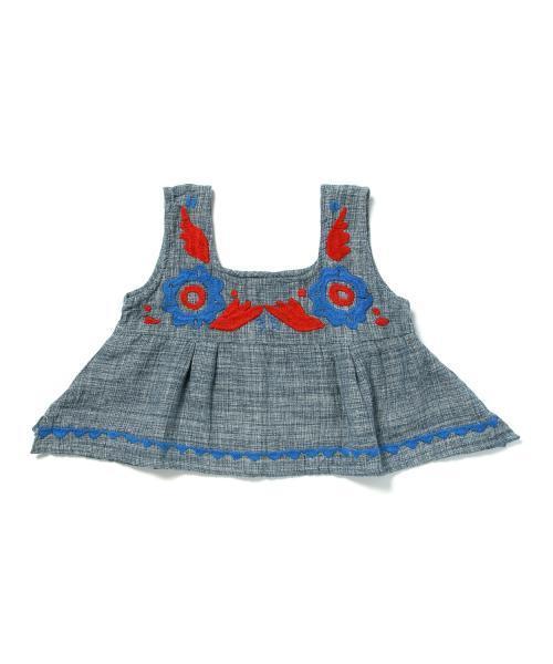 BEAMS BOY(ビームスボーイ)の「ARTESANIA / エンブロイダリー トップス(シャツ/ブラウス・レディース・ブルー系その他/インディゴブルー・ONE SIZE)」の8枚目の写真