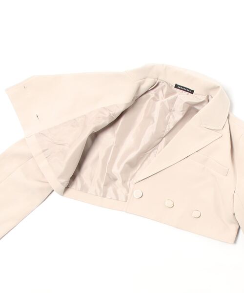 ANDGEEBEE（アンジービー）の「ボタンジャケットワンピセット（ワンピース・レディース・ベージュ/オリーブ・MEDIUM）」の19枚目の写真