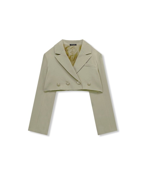 ANDGEEBEE（アンジービー）の「ボタンジャケットワンピセット（ワンピース・レディース・ベージュ/オリーブ・MEDIUM）」の22枚目の写真