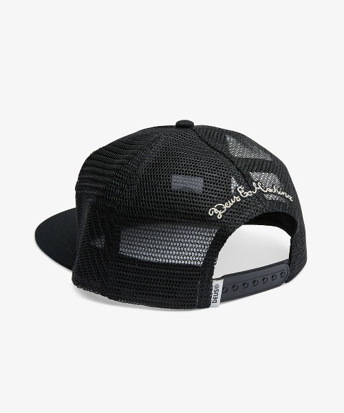 DEUS EX MACHINA（デウスエクスマキナ）の「SPARKS TRUCKER（キャップ・メンズ・ブラック/ネイビー/ブラウン・OS）」の8枚目の写真
