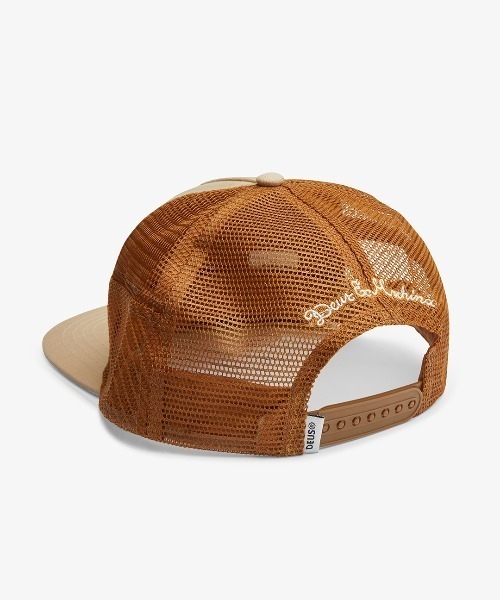 DEUS EX MACHINA（デウスエクスマキナ）の「SPARKS TRUCKER（キャップ・メンズ・ブラック/ネイビー/ブラウン・OS）」の7枚目の写真