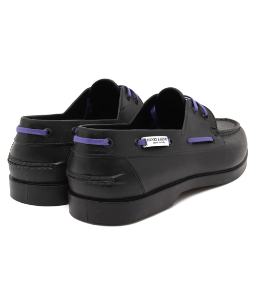 OUTLET（アウトレット）の「【CIAOPANIC TYPY】別注ヘンリーヘンリーBOAT（その他シューズ・メンズ・ブラック/ブルー・43/42/41）」の5枚目の写真