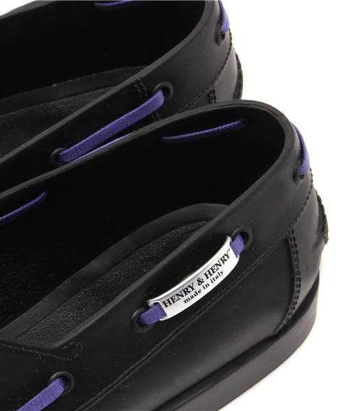 OUTLET（アウトレット）の「【CIAOPANIC TYPY】別注ヘンリーヘンリーBOAT（その他シューズ・メンズ・ブラック/ブルー・43/42/41）」の9枚目の写真