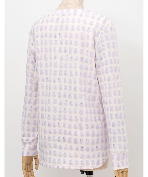 tsumori chisato SLEEP（ツモリチサト スリープ）の「あったかトップス　長袖（Tシャツ/カットソー・レディース・サックスブルー/ピンク・MEDIUM/LARGE）」の5枚目の写真