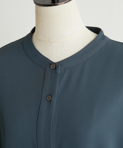 SUM1 STYLE スミスタイル ランダムアンダープリーツワンピース ear PAPILLONNER ワンピース 半袖ランダムアンダープリーツ