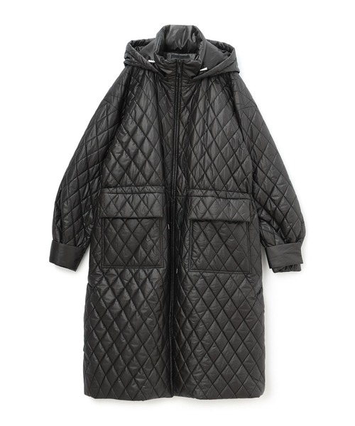 N.O.R.C(ノーク)の「キルティング中綿ロングコート(その他アウター・レディース・アイボリー/ブラック・S/M)」の17枚目の写真