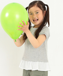 B:MING by BEAMS | ビーミング by ビームス / ミニ裏毛 裾フリルTOP(スウェット)