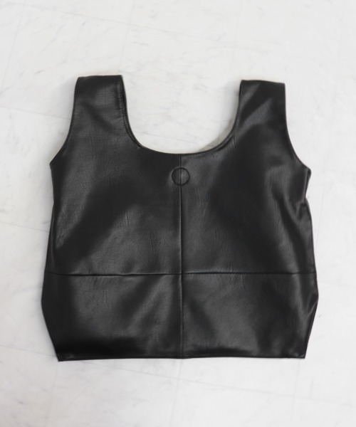 LVEU.（ラブユ.）の「【LVEU.】2wayトートバッグ / バッグ 鞄 BAG トート 2way ワンショルダー A4 合皮  合皮 ブラック（トートバッグ・レディース・ブラック・FREE）」の17枚目の写真