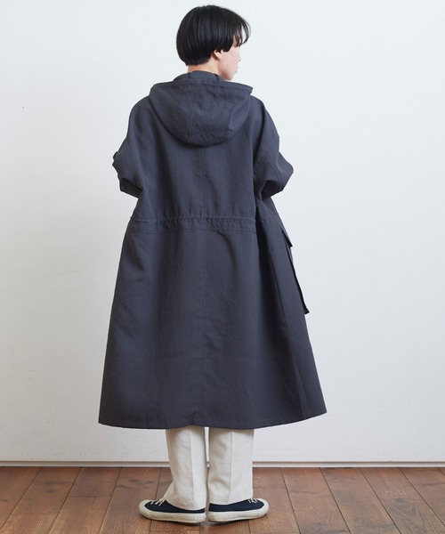 【yuni】 Pe washer hooded コート Pe washer hooded コート 【公式通販】